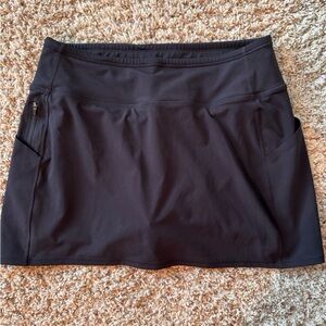 Athleta Black Action Skort